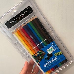 12 PRISMACOLOR colored pencils